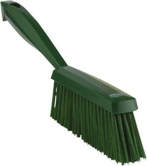 Vikan - 14" OAL, Polyester Staple Set Bench Brush - 2" Bristle Length, 6-3/8" Long Head, Green - All Tool & Supply