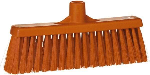 Vikan - 5-5/8" OAL Polyester Bristle Lobby Broom - 3" Bristle Length, 11" Wide - All Tool & Supply