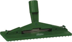 Vikan - 9" Long x 3-3/4" Wide Scouring Pad Holder - Green - All Tool & Supply