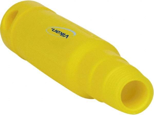 Vikan - 6-1/2 x 1-5/32" Polypropylene Squeegee Handle - European Threaded Connection, Yellow - All Tool & Supply