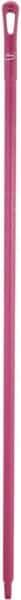 Vikan - 59 x 1-1/4" Polypropylene Squeegee Handle - European Threaded Connection, Pink - All Tool & Supply