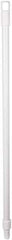 Remco - 36 x 1" Fiberglass Squeegee Handle - European Threaded Connection, White - All Tool & Supply