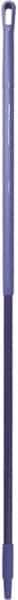 Vikan - 59 x 1-1/4" Fiberglass Squeegee Handle - European Threaded Connection, Purple - All Tool & Supply