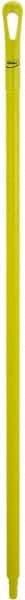 Vikan - 51 x 1-1/4" Polypropylene Squeegee Handle - European Threaded Connection, Yellow - All Tool & Supply