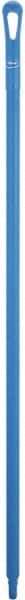 Vikan - 51 x 1-1/4" Polypropylene Squeegee Handle - European Threaded Connection, Blue - All Tool & Supply