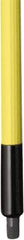 Remco - 187 x 1-1/4" Fiberglass Squeegee Handle - European Threaded Connection, Yellow, Telescoping - All Tool & Supply