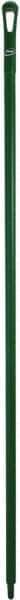 Vikan - 67 x 1-19/64" Polypropylene Squeegee Handle - European Threaded Connection, Green - All Tool & Supply