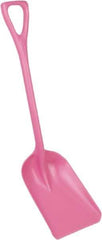 Remco - 14-1/2" High Square Plastic Shovel - 24-5/8" Long D-Grip Handle - All Tool & Supply