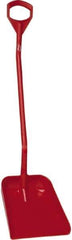 Vikan - 14-3/4" High Square Plastic Shovel - 39" Long D-Grip Handle - All Tool & Supply