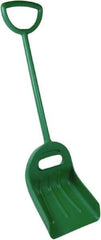 Remco - 18-1/2" High Square Plastic Shovel - 29-1/4" Long D-Grip Handle - All Tool & Supply