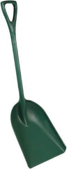 Remco - 17-1/8" High Square Plastic Shovel - 27" Long D-Grip Handle - All Tool & Supply