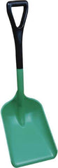 Remco - 13-3/4" High Square Plastic Shovel - 20-1/2" Long D-Grip Handle - All Tool & Supply