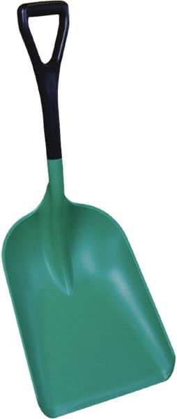 Remco - 18" High Square Plastic Shovel - 18" Long D-Grip Handle - All Tool & Supply