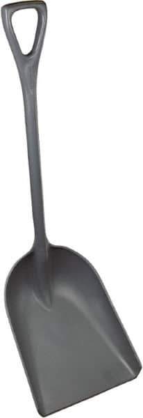 Remco - 17" High Square Plastic Shovel - 26-7/8" Long D-Grip Handle - All Tool & Supply