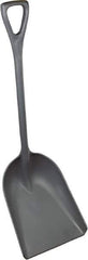 Remco - 17" High Square Plastic Shovel - 26-7/8" Long D-Grip Handle - All Tool & Supply