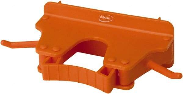 Vikan - 22 Lb Capacity, 3-5/32" Projection, Polypropylene/Rubber Wall Strip Organizer - 6-5/32" OAL - All Tool & Supply