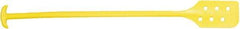 Remco - Yellow Polypropylene Mixing Paddle with Holes - 52" Overall Length - All Tool & Supply