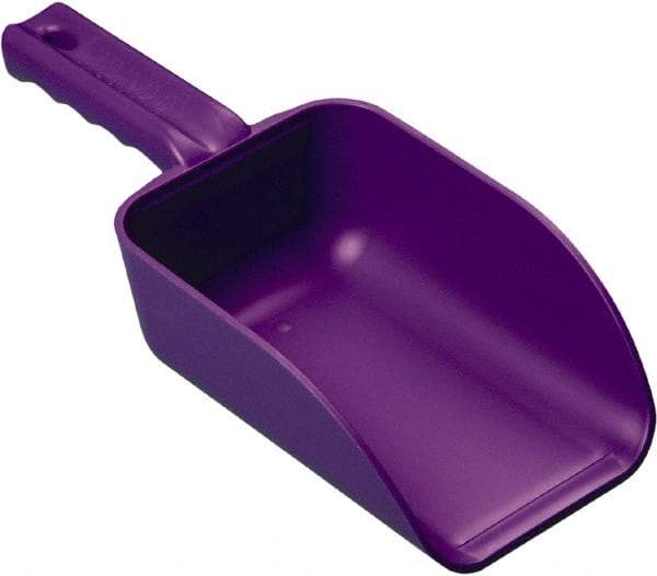 Remco - 32 oz Purple Polypropylene Flat Bottom Scoop - 4.3" Wide x 3" Deep Bowl, 11-1/2" OAL - All Tool & Supply