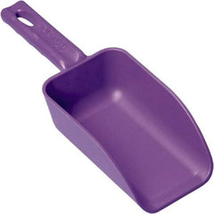 Remco - 16 oz Purple Polypropylene Flat Bottom Scoop - 3.2" Wide x 2" Deep Bowl, 10.4" OAL - All Tool & Supply