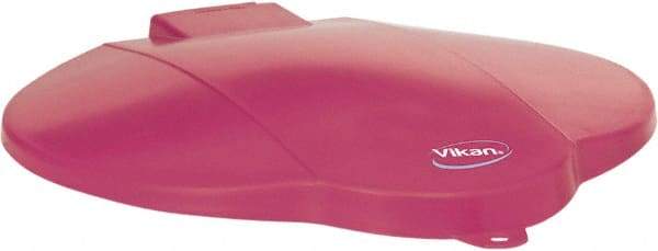 Vikan - 3 Gal Polypropylene Pail Lid - Pink, For Use with 5686 - All Tool & Supply