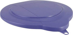 Vikan - 1.5 Gal Polypropylene Pail Lid - Purple, For Use with 5695 - All Tool & Supply