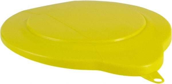 Vikan - 1.5 Gal Polypropylene Pail Lid - Yellow, For Use with 5693 - All Tool & Supply