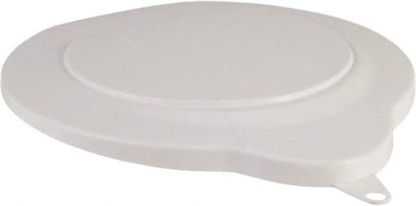 Vikan - 1.5 Gal Polypropylene Pail Lid - White, For Use with 5692 - All Tool & Supply