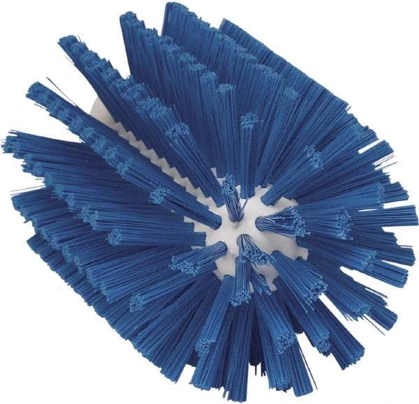 Vikan - 3" Diam Polyester Tube Brush - 6-1/4" OAL, 5-1/4" Head Length, Polypropylene Handle - All Tool & Supply