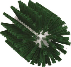 Vikan - 3" Diam Polyester Tube Brush - 6-1/4" OAL, 5-1/4" Head Length, Polypropylene Handle - All Tool & Supply