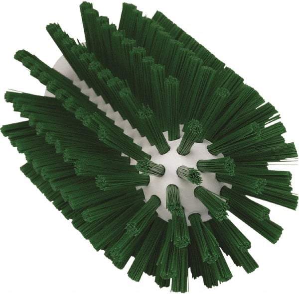 Vikan - 3" Diam Polyester Tube Brush - 6" OAL, 5-1/4" Head Length, Polypropylene Handle - All Tool & Supply