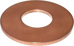 Bunting Bearing - 1-1/2" Inside x 2-1/2" Outside Diam, 1/8" Thick, Metal Dri-Plane Thrust Bearing - 40,000 Max Pressure x Velocity - All Tool & Supply