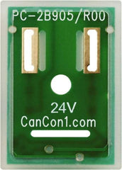 Canfield Connector - Solenoid Valve Interposed Lighted Wafer Indicator Light - Use with DIN Type Coil - All Tool & Supply