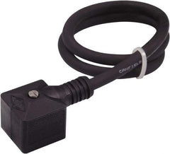 Canfield Connector - Solenoid Valve Connector/Gasket/Cord Assembly - Use with Solenoid Valves - All Tool & Supply