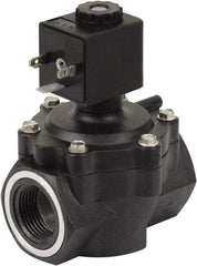 Spartan Scientific - 3/4" NPT Port, 2 Way, 2 Position, Composite Solenoid Valve - Normally Closed, Nitrile Seal - All Tool & Supply