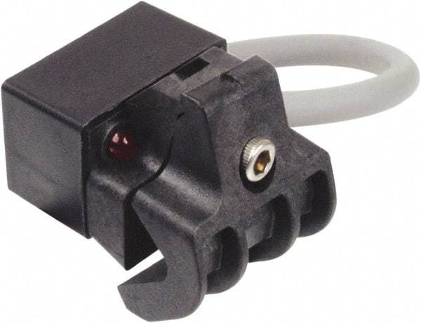 Canfield Connector - Air Cylinder Reed Switch, MOV, LED, 2 Wire - For 2 to 6" Air Cylinders, Use with Tie-Rod Cylinders - All Tool & Supply