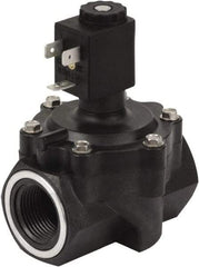 Spartan Scientific - 3/4" NPT Port, 2 Way, 2 Position, Glass-Filled Polyester Solenoid Valve - Normally Closed, EPDM Seal - All Tool & Supply