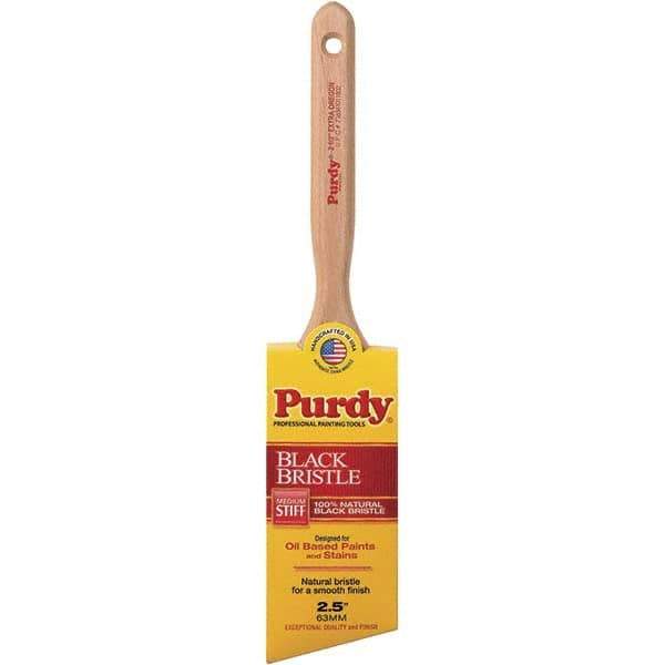 Purdy - 2-1/2" Angled Hog Trim Brush - Wood Fluted Handle - All Tool & Supply