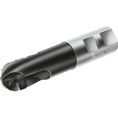 Walter - 25mm Cut Diam, 28mm Max Depth of Cut, 25mm Shank Diam, 130mm OAL, Indexable Ball Nose End Mill - 22,900 Max RPM - All Tool & Supply