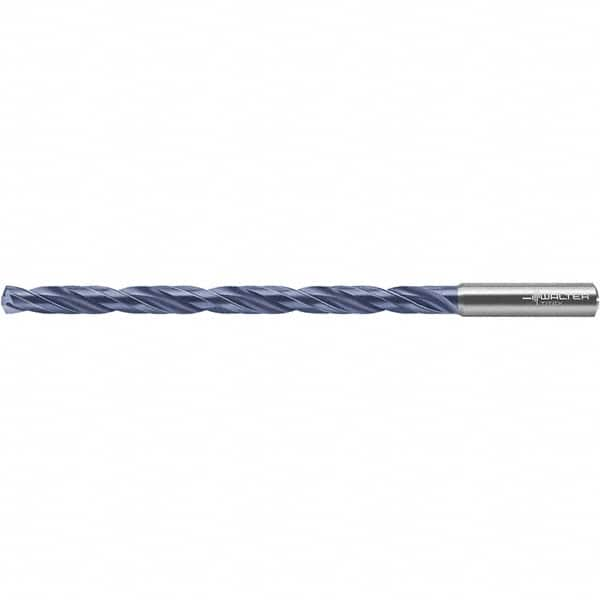 Walter-Titex - 8.5mm 140° 2-Flute Solid Carbide Extra Length Drill Bit - All Tool & Supply