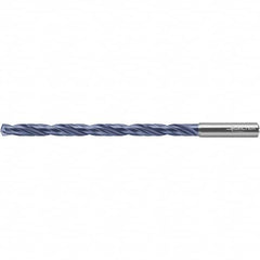 Walter-Titex - 8.5mm 140° 2-Flute Solid Carbide Extra Length Drill Bit - All Tool & Supply