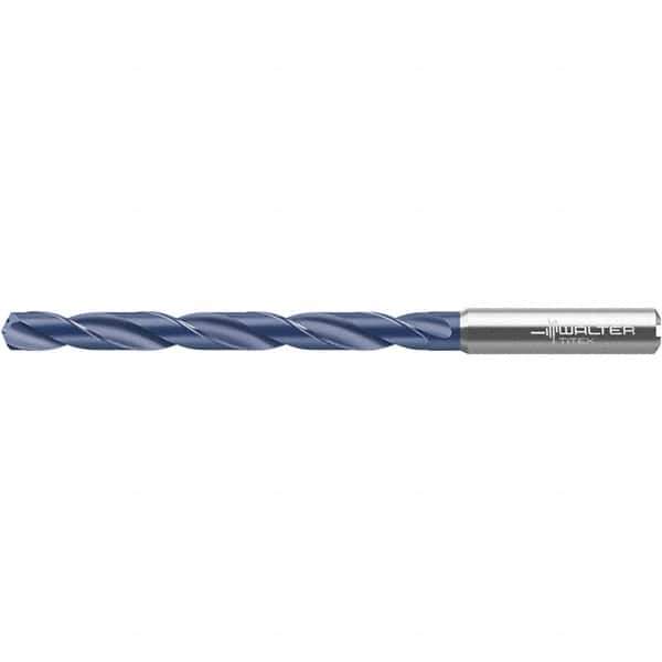 Walter-Titex - 9.2mm 140° Solid Carbide Jobber Drill - TiNAl Finish, Right Hand Cut, 139mm OAL - All Tool & Supply