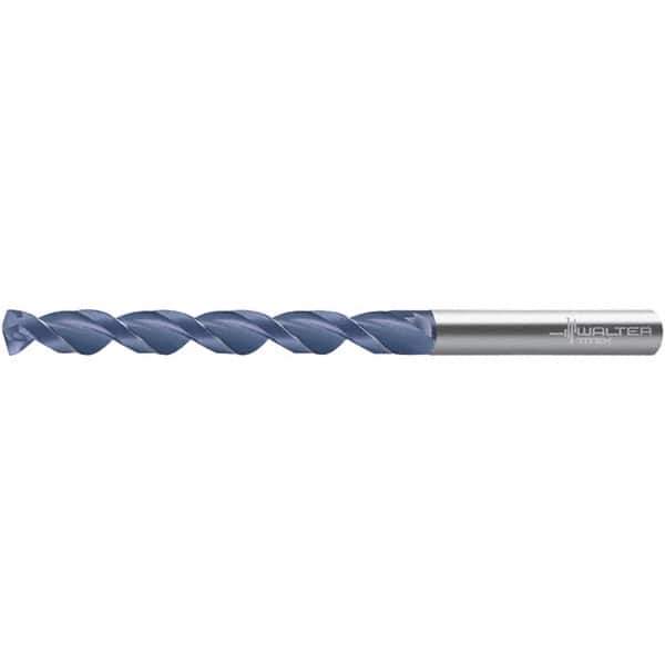 Walter-Titex - 3.2mm 140° Solid Carbide Jobber Drill - TiAlN Finish, Right Hand Cut, 65mm OAL - All Tool & Supply