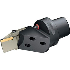 Walter - 0.827" Max Depth of Cut, Indexable Grooving Cutoff Toolholder - Series NCFE-GX24-CAPTO-C - All Tool & Supply