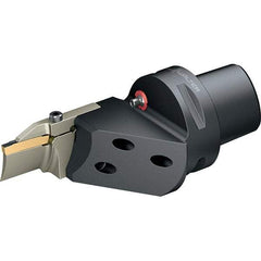 Walter - 0.827" Max Depth of Cut, Indexable Grooving Cutoff Toolholder - Series NCFE-GX24-CAPTO - All Tool & Supply