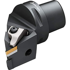 Walter - 93° Lead Angle, Indexable Turning Toolholder - 128mm OAL, Series DVJB-CAPTO-AUSSEN-P - All Tool & Supply