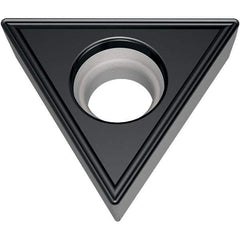 Walter - TCMT FP6 Grade WPP20S Turning Insert - TiCN+Al2O3+(TiCN) Finish, 60° Triangle, 9.53mm Inscr Circle, 3.97mm Thick, 0.4mm Corner Radius - All Tool & Supply