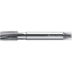 Walter-Prototyp - 1/4-28, 4 Flute, Uncoated, High Speed Steel Spiral Point Tap - Right Hand Thread, 100mm OAL, 23mm Thread Length, 9mm Shank Diam, Series 23267 - Exact Industrial Supply