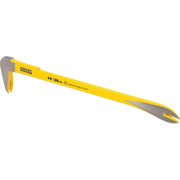 Stanley - Pry Bars Tool Type: Pry Bar Overall Length Range: 12" - 24.9" - All Tool & Supply