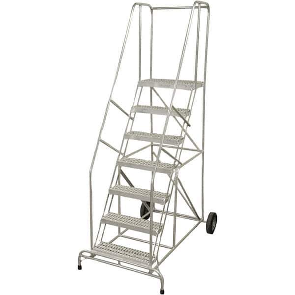 Cotterman - Rolling & Wall Mounted Ladders & Platforms Type: Rolling Warehouse Ladder Style: Rolling Safety Ladder - All Tool & Supply