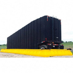 UltraTech - 13,716 Gal Polyethylene Containment Berm System - 2' High x 55' Wide x 16" Long - All Tool & Supply